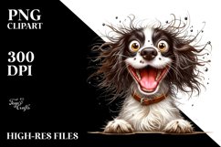 Crazy English Springer Spaniel | Sublimation | Clipart Product Image 3