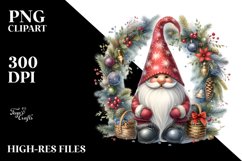 Detailed Christmas Gnome PNG Product Image 1