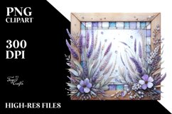 Stained Lavender Clipart Product Image 1