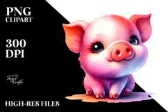 Cute Baby Pig, 20 oz Tumbler Product Image 2