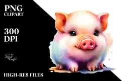 Cute Baby Pig, 20 oz Tumbler Product Image 2