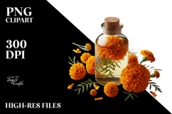Vibrant Glossy Bottle Marigold Summer Product Image 2