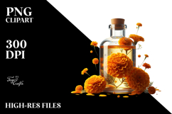 Vibrant Glossy Bottle Marigold Summer Product Image 2
