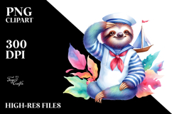 Pastel Sloth Sailor Suit Product Image 2