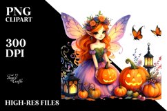 Cute Fairy for Halloween | Sublimation | Clipart Product Image 3