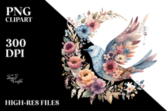 Boho Bird, Transparent PNG Product Image 2
