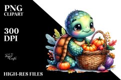 Quirky Baby Turtle | Clipart Product Image 1