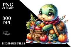 Quirky Baby Turtle | Clipart Product Image 3