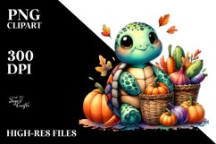 Quirky Baby Turtle | Clipart Product Image 3