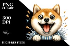 Crazy Shiba Inu Baby, Transparent PNG Product Image 2