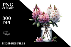 Colorful Watercolor Bottle Clipart\ Product Image 2