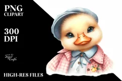 Cute Baby Duck, High Details PNG Product Image 1