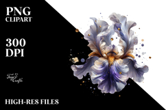 Abstract Iris, PNG Product Image 2