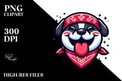 Playful Bandana Design, Transparent PNG Product Image 2