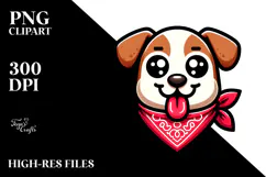 Playful Bandana Design, Transparent PNG Product Image 2