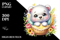 Colorful Baby Bear in Cradle Product Image 3