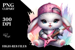 Energic Baby Bunny PNG Product Image 2