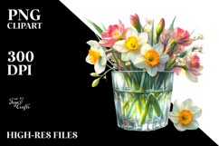 Colorful Watercolor Bottle Clipart\ Product Image 2