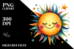 Colorful Sun PNG Product Image 2