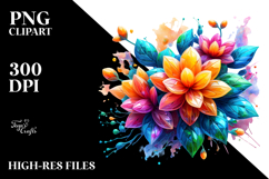 Vibrant 3D Jasmine PNG Product Image 2