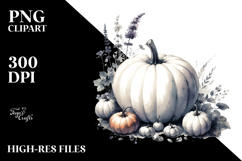 Simple Pumpkin Digital Painting PNG Product Image 2
