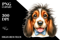 Happy Baby Basset Hound, Transparent PNG Product Image 2