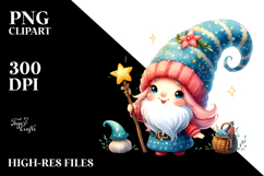Colorful Cute Gnome PNG Product Image 2