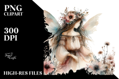 Washed Boho Fairy, Transparent PNG Product Image 2