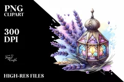 Detailed Wooden Lavender Stained PNG Product Image 1