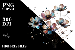 Cosmos Watercolor Splash PNG Product Image 2