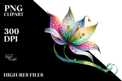 Colorful Snowdrop, High-Res PNG Product Image 2
