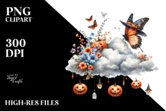 Butterfly Halloween Night, High-Res PNG Product Image 2