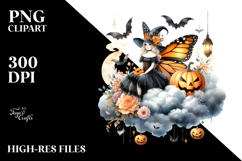 Butterfly Halloween Night, High-Res PNG Product Image 2