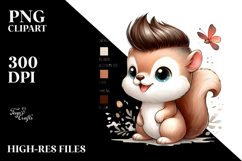 Energic Baby Squirrel PNG Product Image 2