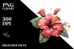 Hibiscus Flower, Transparent PNG Product Image 2