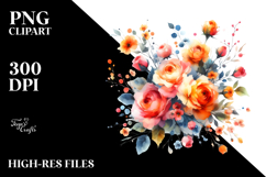 Colorful Watercolor Abstract Clipart\ Product Image 2