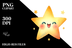 Smiling Star PNG Product Image 2