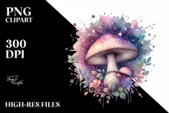 Detailed Mushroom, High-Res PNG Product Image 3