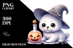 Cute Baby Seal Popping Out, High-Res PNG Product Image 1