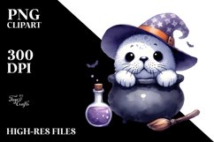 Cute Baby Seal Popping Out, High-Res PNG Product Image 1