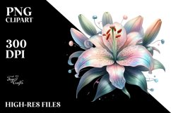 Shiny Lily, Transparent PNG Product Image 3