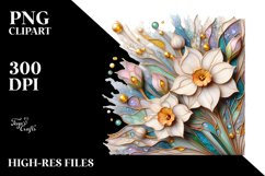 Abstract Pastel Wooden Stained Clipart Product Image 3