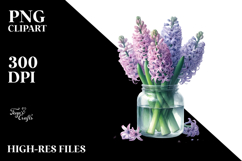 Jar with Lily PNG Product Image 2