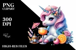 Colorful Baby Unicorn in Speakeasy Product Image 3
