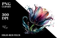 Abstract Tulip | Sublimation | Clipart Product Image 3