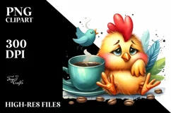 Sublimation Vibrant Watercolor Whimsical Funny Cute Clipart Product Image 1