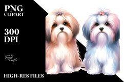 Cute Pastel Havanese | Sublimation | Clipart Product Image 3