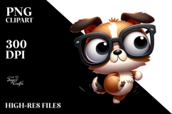 Sarcastic Side-Eye Puppy PNG Product Image 2