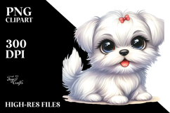 Happy Maltese, Transparent PNG Product Image 2