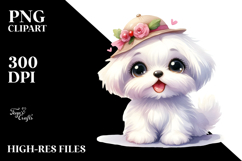 Happy Maltese, Transparent PNG Product Image 2